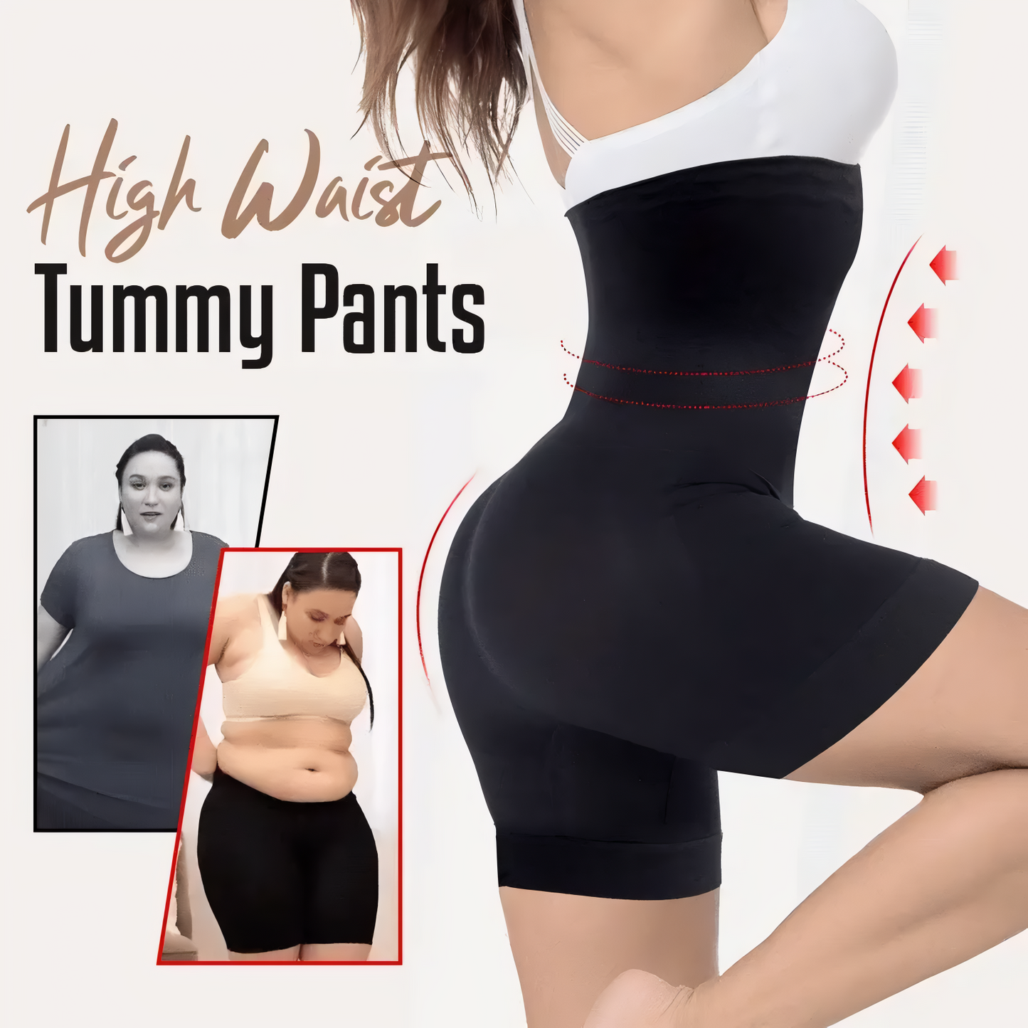 Tummy Tucker™ Tummy, Thighs, Hips, Back [COOL & BREATHABLE]
