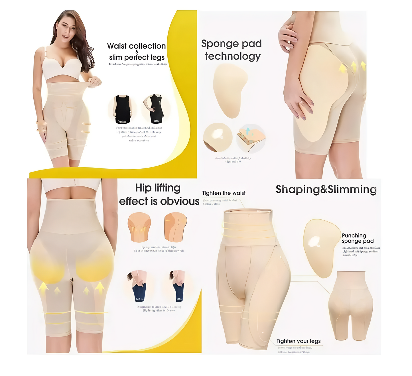 Tummy Tucker™ Tummy, Thighs, Hips, Back [COOL & BREATHABLE]