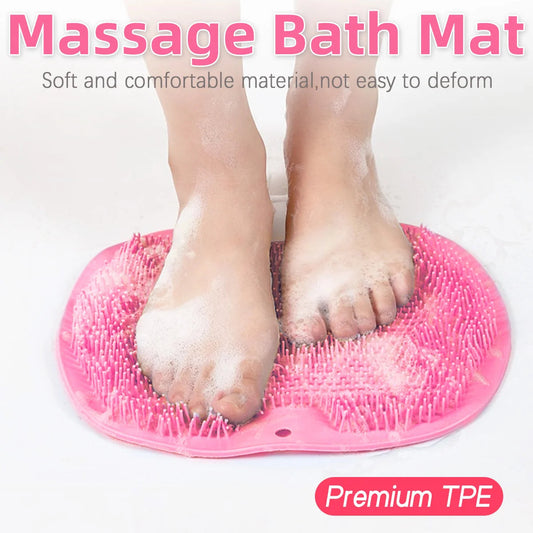 Silicone Shower Foot Scrubber Mat